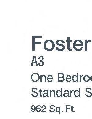 A3 1Bed_1Bath A3 1Bed_1Bath at Foster on the Park, Durham, NC, 27701